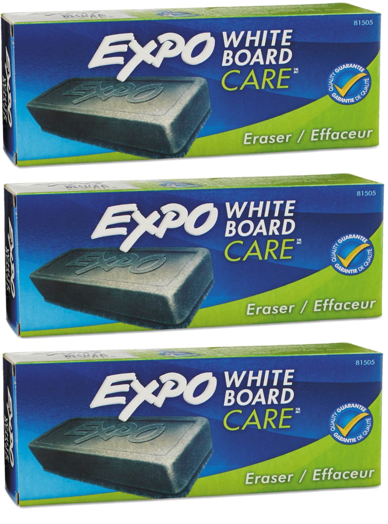 Expo 81505 5 1/8 x 1 1/4 Soft Pile Dry Erase Whiteboard Eraser