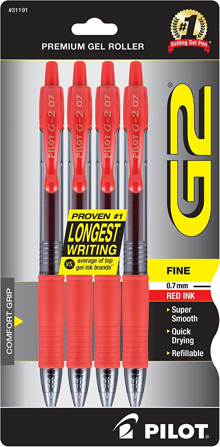 G2 Premium Gel Roller Fine Point Pen - Assorted (10 pack)