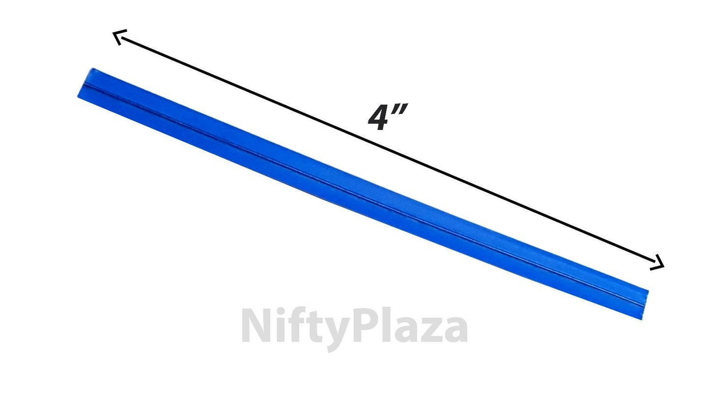 NiftyPlaza 4 inch Twist Ties, Plastic Coated, No Rip Paper Ties - 2000 Twist Ties