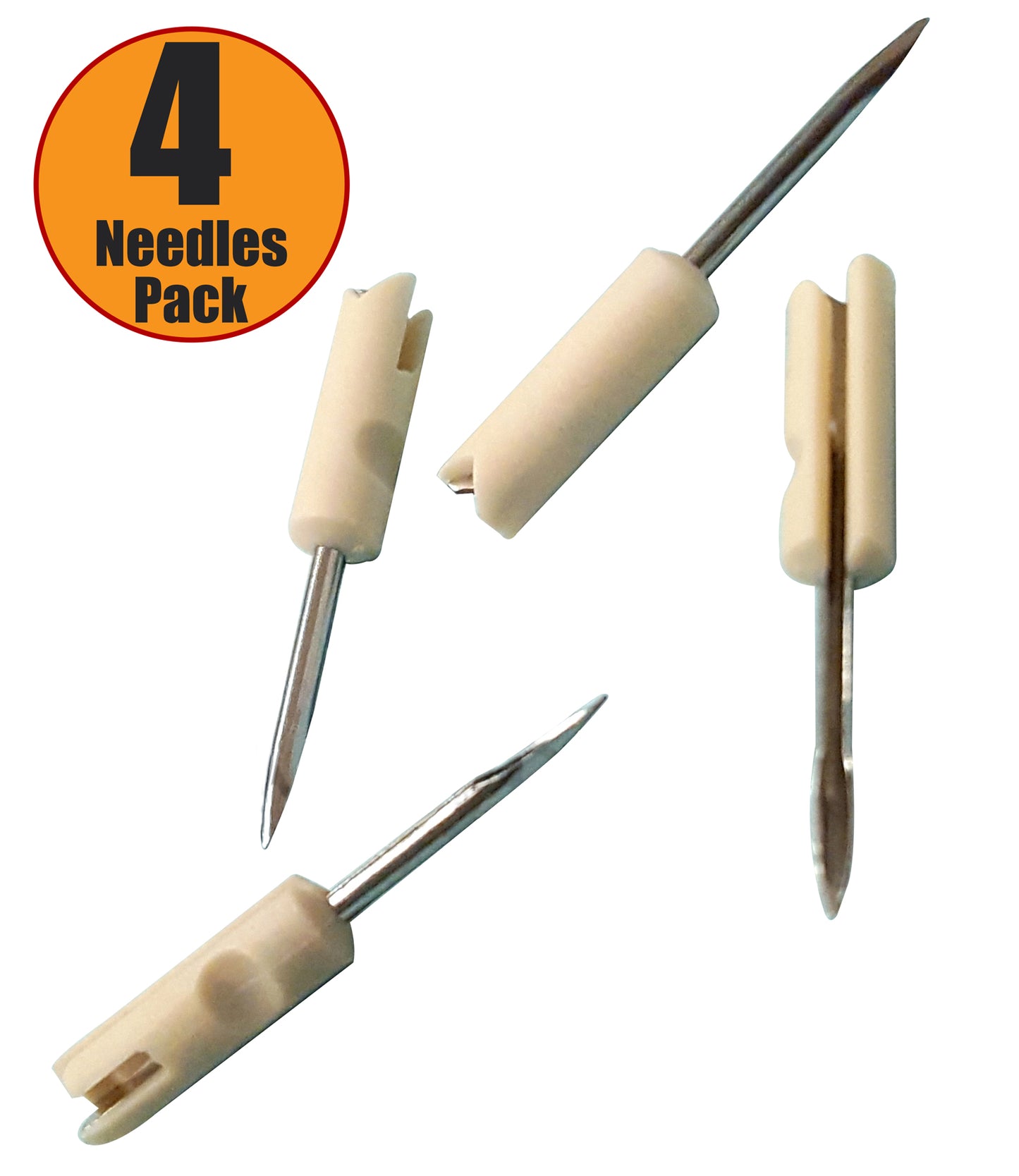 Avery Dennison Replacement Needles 4 Pack Fine Fabric Tagging Plastic Top 08944