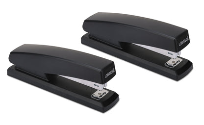 Universal Economy Full Strip Stapler, 12-Sheet Capacity, Black, 2-Count