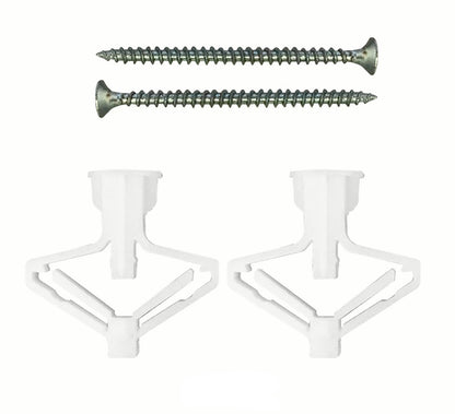 Drywall Anchor Set Wall Anchors Plasterboard Plugs Screws Butterfly Expansion Tube